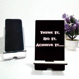 Motivational Quotes Mobile Stand - Stylish Design for Inspiration