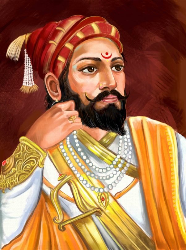 Canvas Poster of Chatrapati Shivaji Maharaj