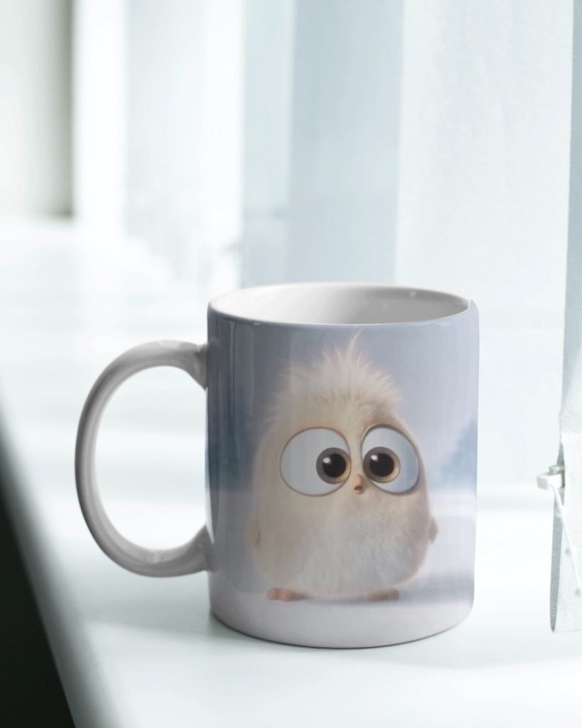 Cartoon Coffee Mugs with vibrant design perfect for gifting.