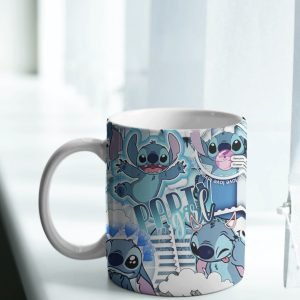 Cartoon Coffee Cup: Unique Personalized Coffee Cup with Playful Cartoon Design