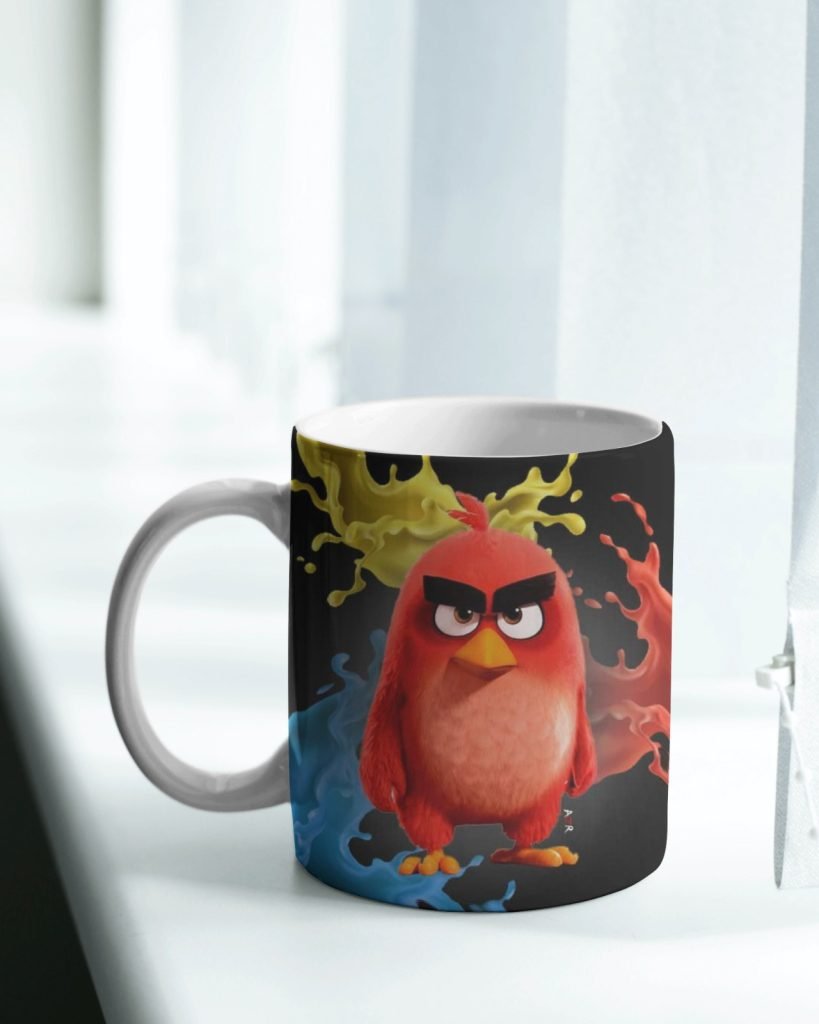 Cup Coffee Cartoon – Unique Personalized Coffee Mug with Fun Cartoon Design