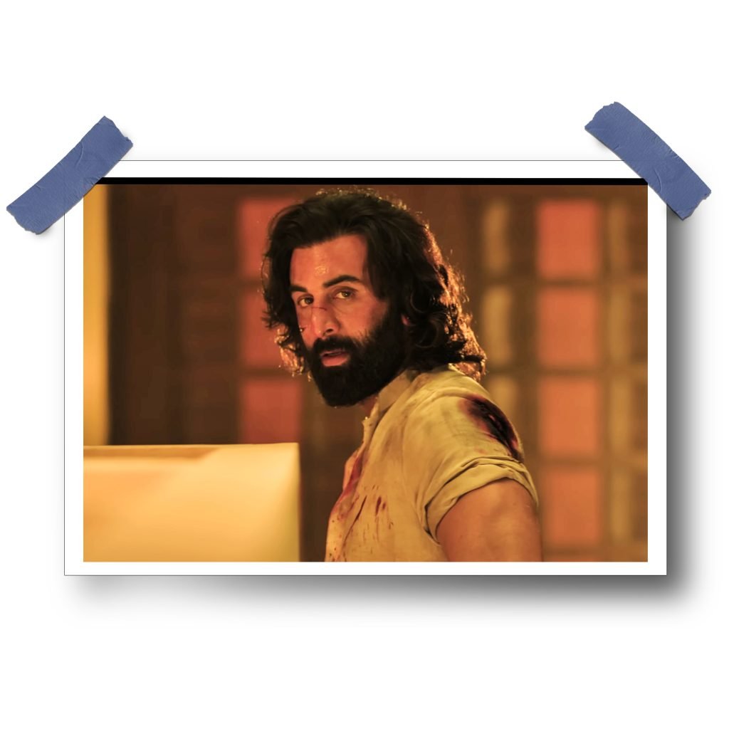 Ranbir Kapoor Animal Movie Poster Dynamic