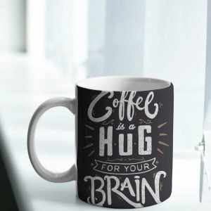 Personalised coffee cup: custom-printed mug for daily use and gifting