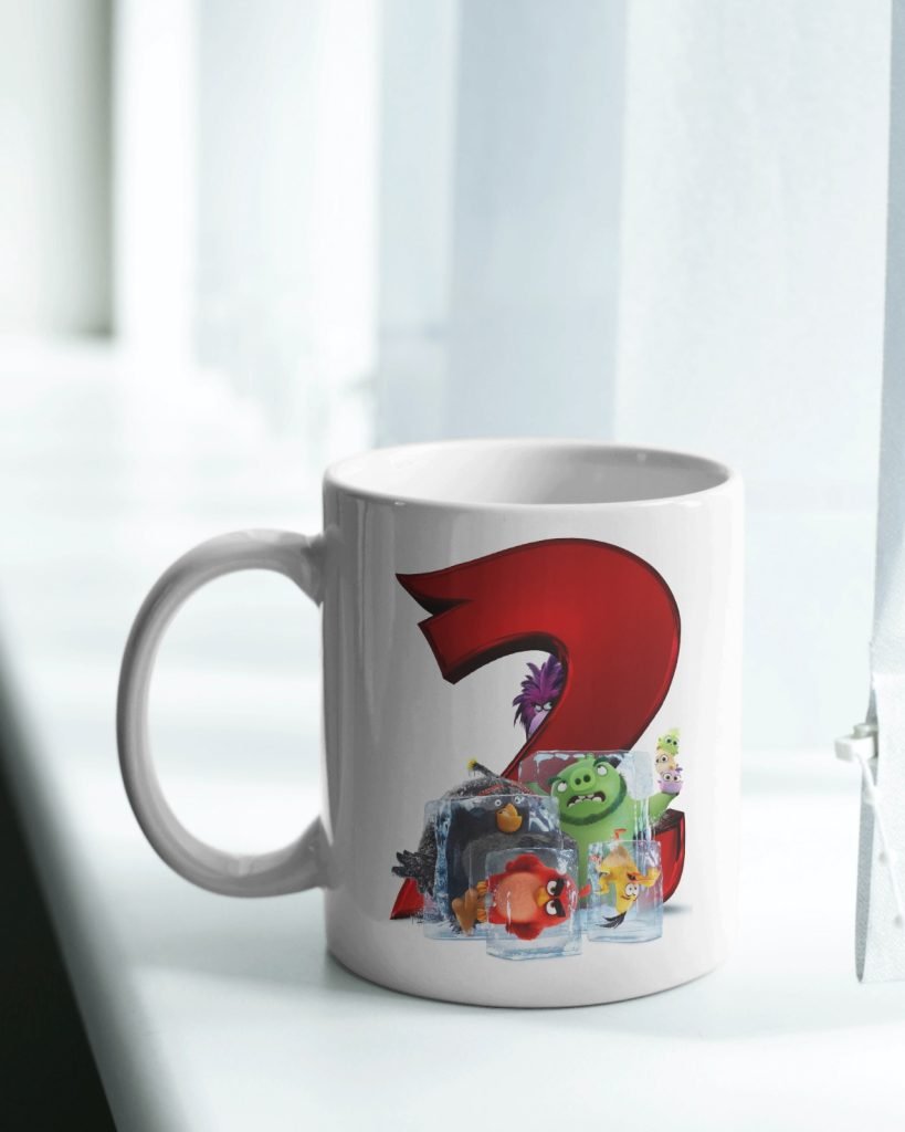 Animated Coffee Mugs with Vibrant Custom Design