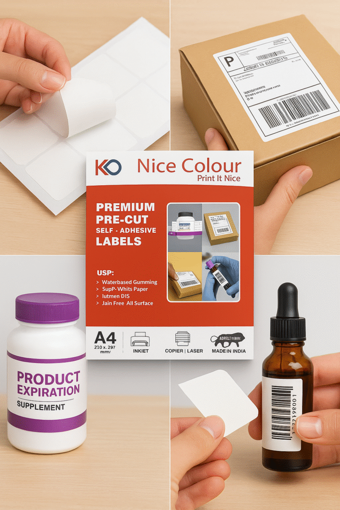 Self Adhesive Labels, Stickers