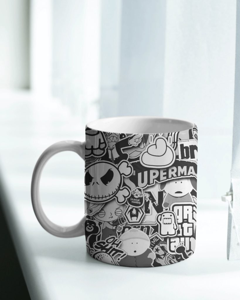 Custom Printed Cups Online with Unique Designs for Personalized Gifts.