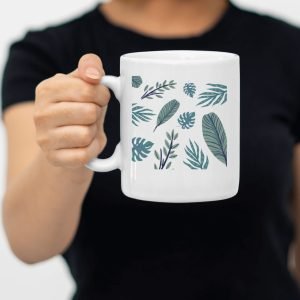 Customized mugs printed in bulk through wholesale mug printing services.