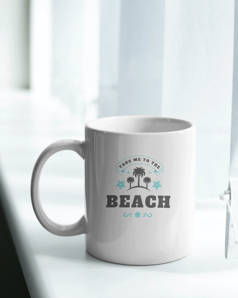 beach coffee mugs