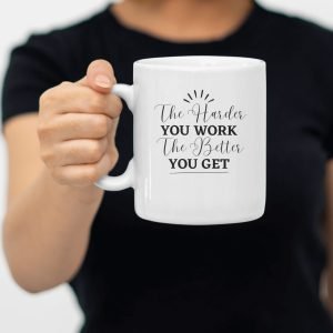 Customizable Coffee Mug with Motivational Quote for Daily Inspiration