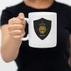Lion Mug with a detailed lion design for animal lovers.