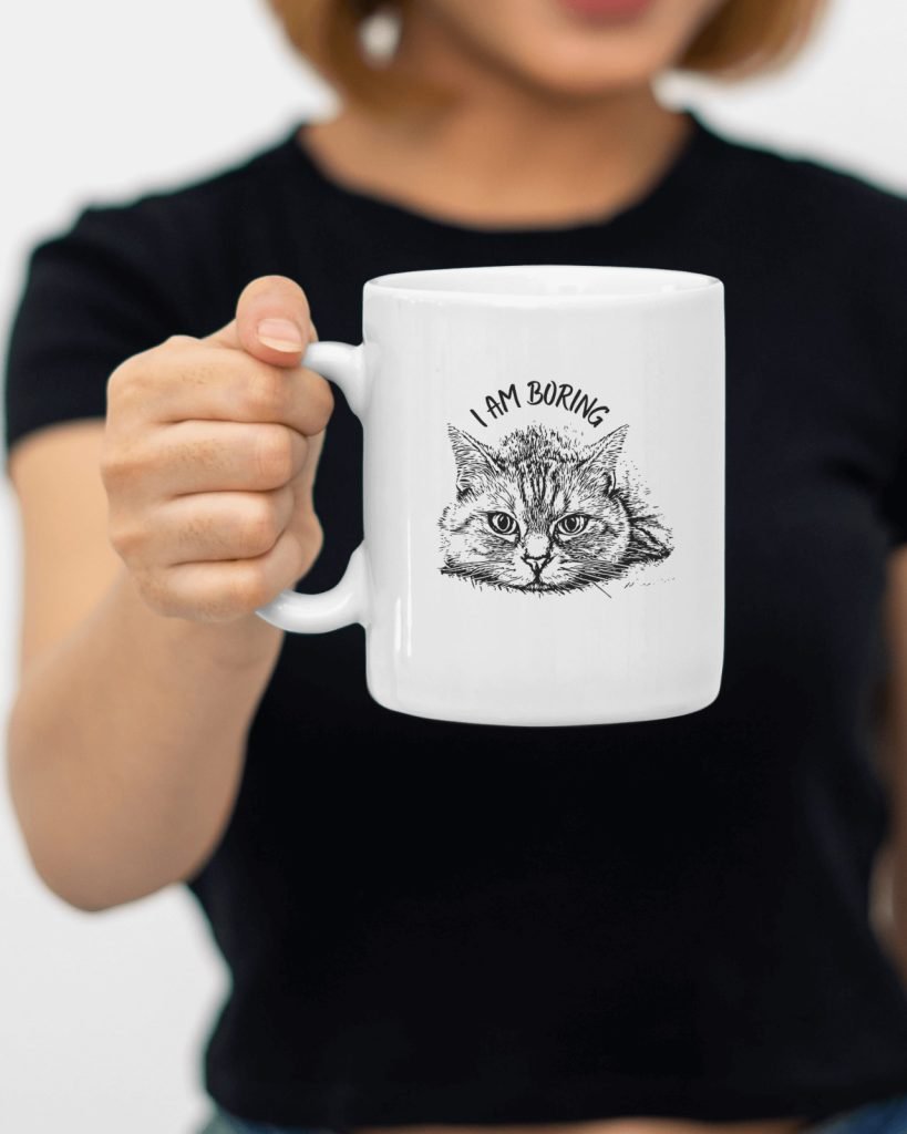 Cute Cat Mug - Ideal for Cat Lovers