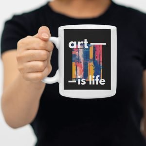 Custom Art Mug with Unique Designs