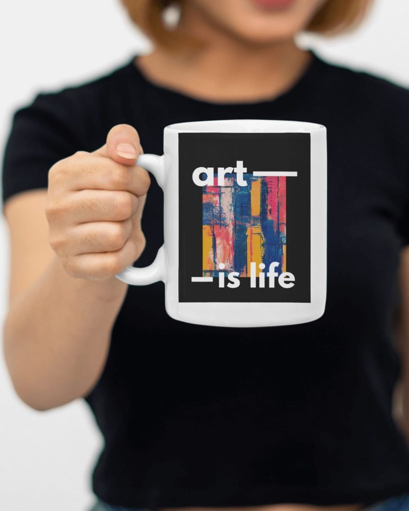 Custom Art Mug with Unique Designs