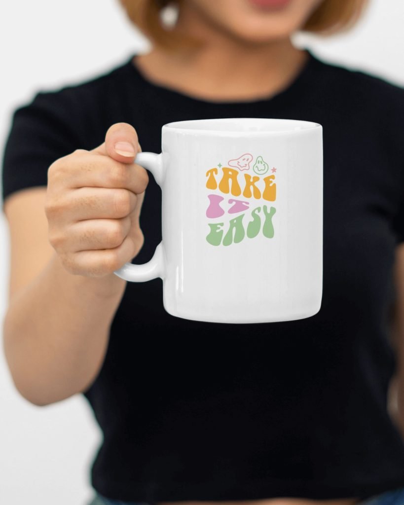 Self-Stirring Lazy Mug for Effortless Drink Mixing