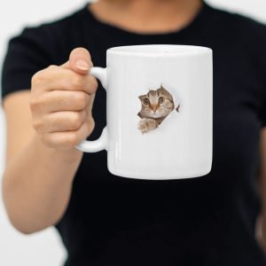 Personalized Cat Mug with Custom Designs