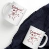 Custom coffee mugs with various personalized designs