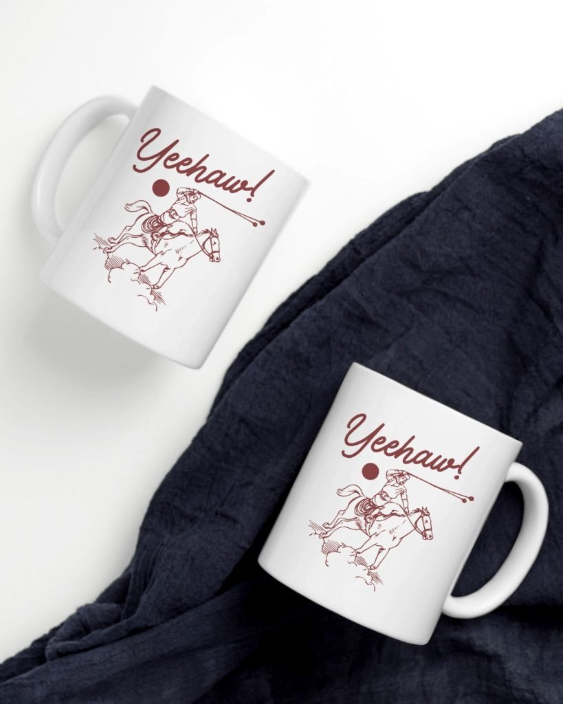 Custom coffee mugs with various personalized designs