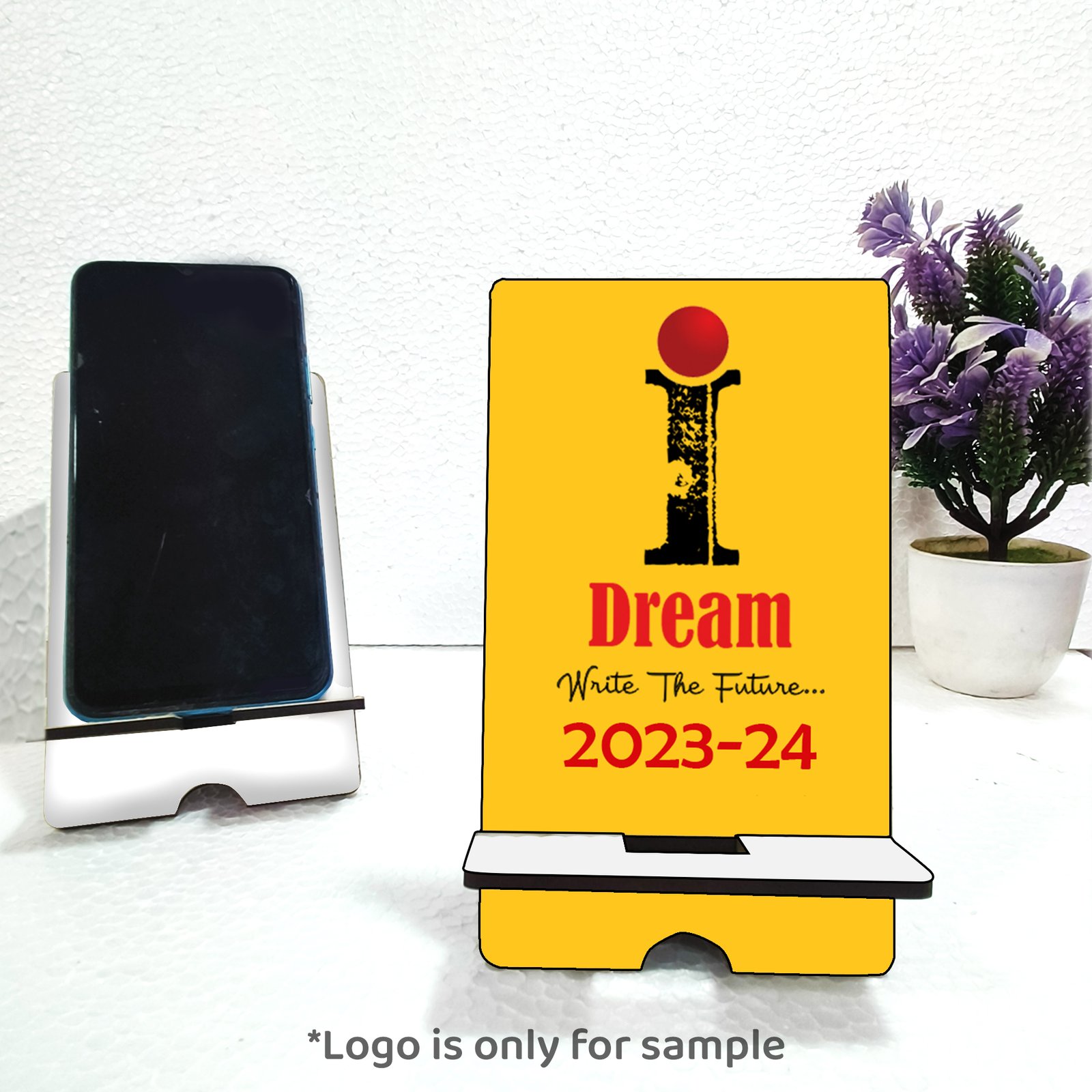 Elevate Your Brand with a Customized MDF Wood Mobile Stand