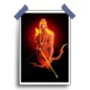 Spiritual Ram Poster - 12x18 (Matt and Gloss) 2 Jai Shree Ram Poster Ayodhya