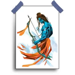 Spiritual Ram Poster – 12×18 (Matt and Gloss)