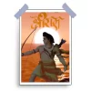 Spiritual Ram Poster - 12x18 (Matt and Gloss) 2 Joy Shri Ram Poster