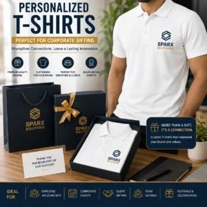 Customized Corporate T-Shirts - White