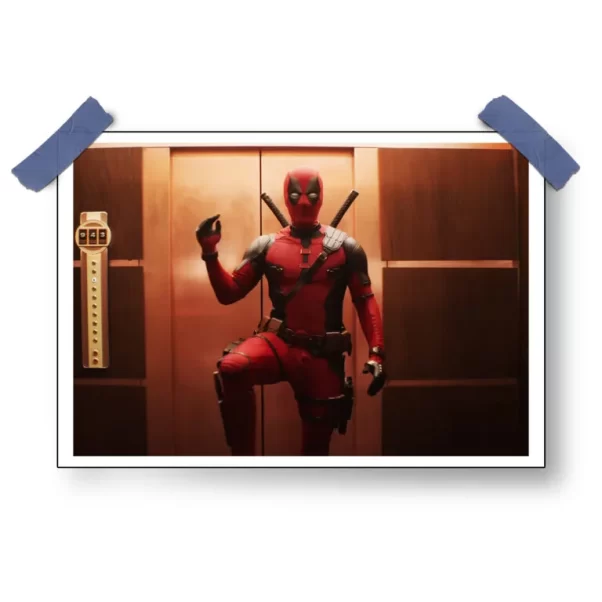 Deadpool Poster - Marvel Superhero Art