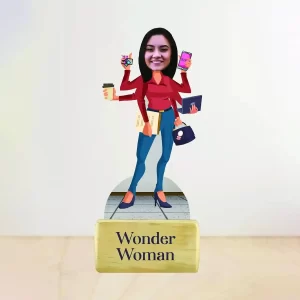 Wonder Woman Caricature Gift