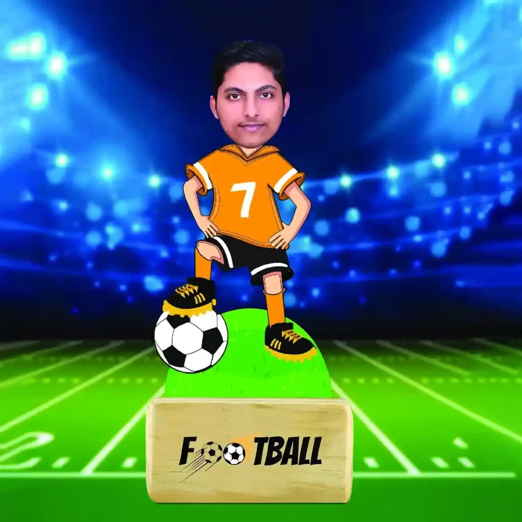 Football Caricature Gift