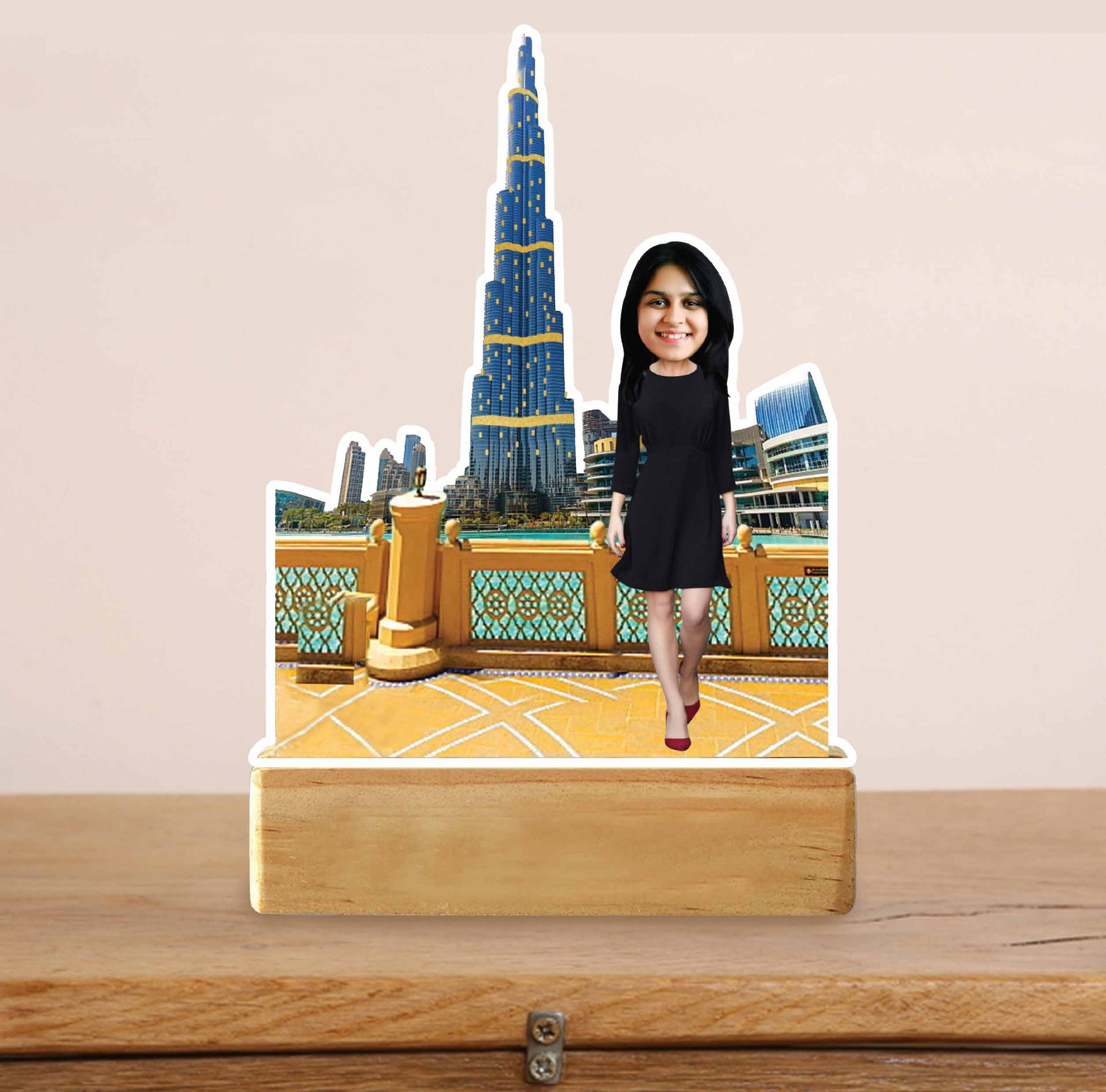 Burj Khalifa Caricature Gift