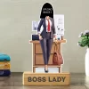 Boss Lady personalized caricature gift