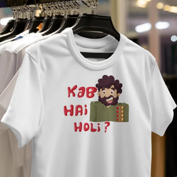 Holi Ki T Shirt