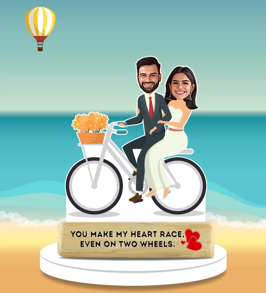 Gifts for Newly Married Couple Couple caricature