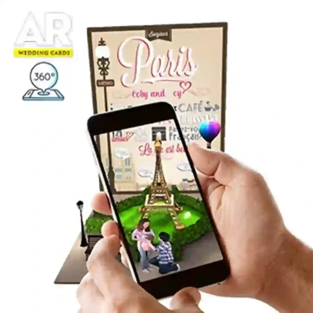 AR 3D Wedding Invite