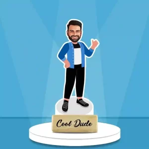 Customize Cool Dude Caricature Gift