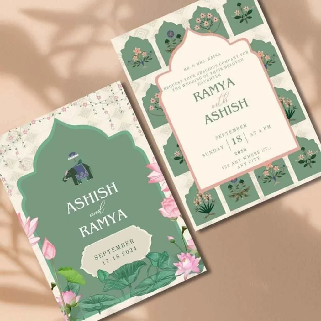 online wedding card printing