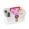 Blank First Aid Box with Brand Logo
