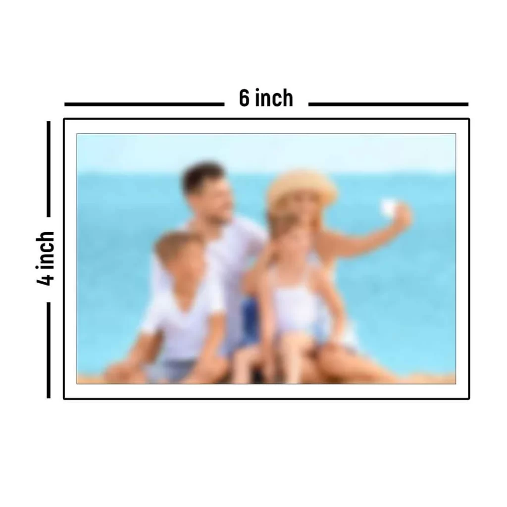 Photo Prints 4x6 Inch Size