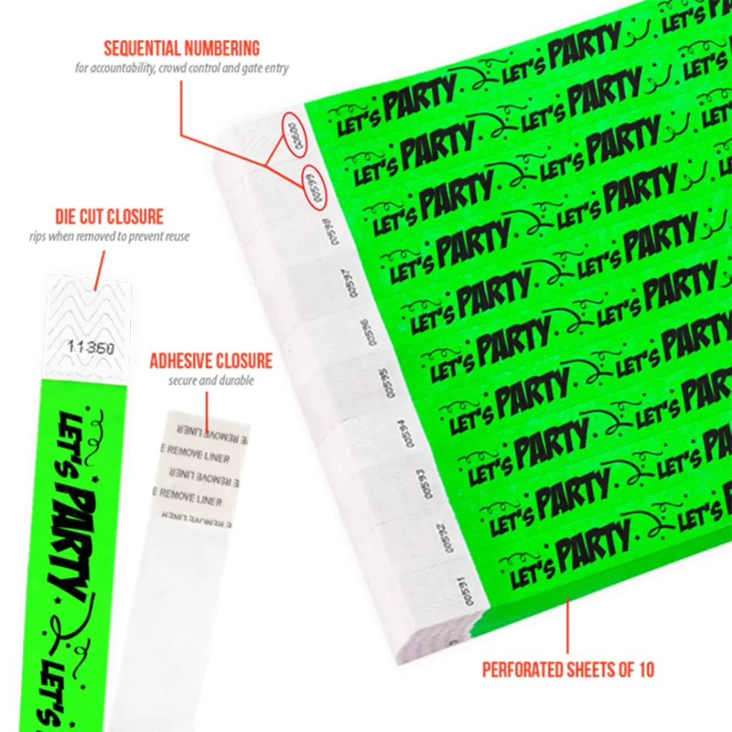 Custom Event Wrist Bands