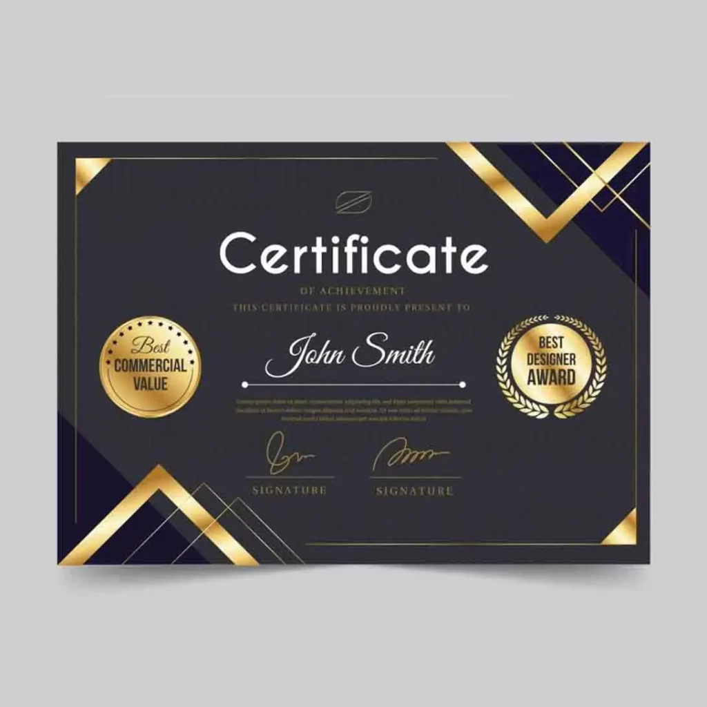 Certificate Printing Near Me