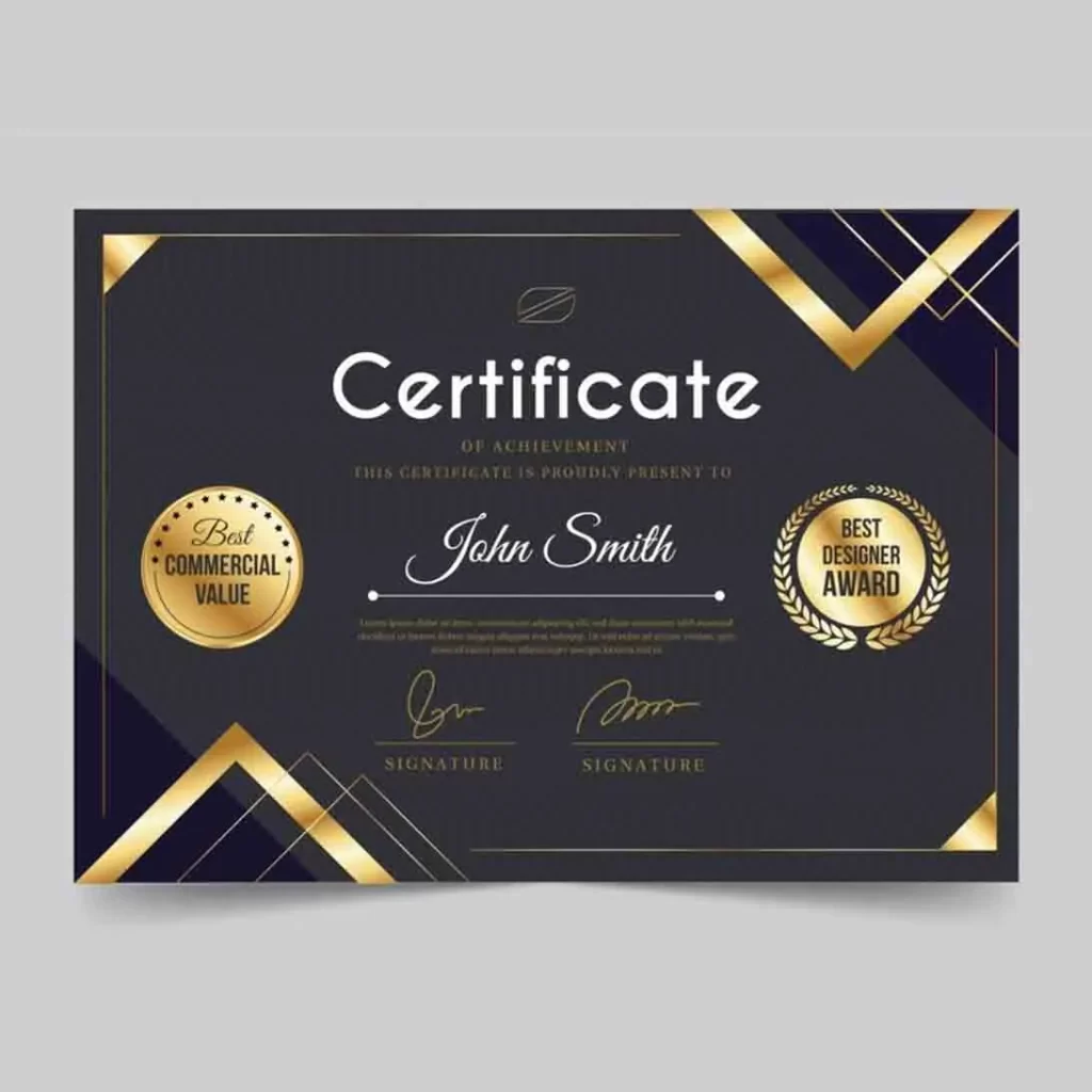 Certificate Printing Near Me
