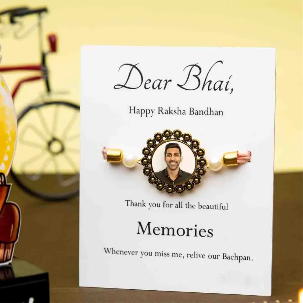 Custom Photo Printed Rakhi