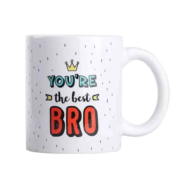 Rakhi Hampers Online with 2 Printed Mugs