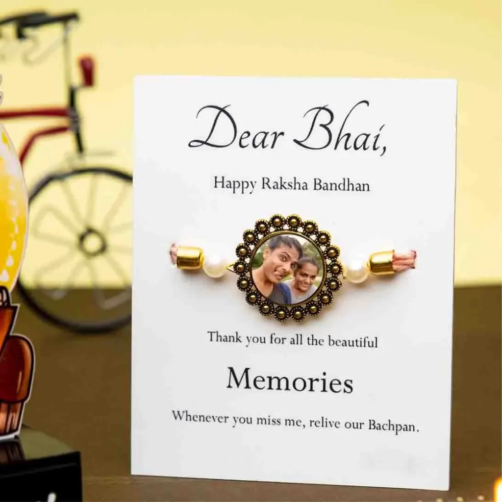Custom Photo Printed Rakhi