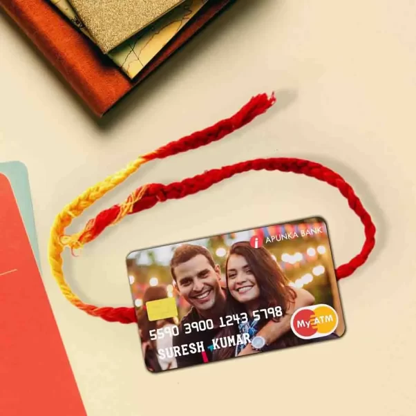 Custom ATM Rakhi with Photo