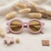 Personalized Kids Sunglasses with Name | Custom UV Protection Shades for Boys & Girls 7 Custom Sunglasses with Name Pink