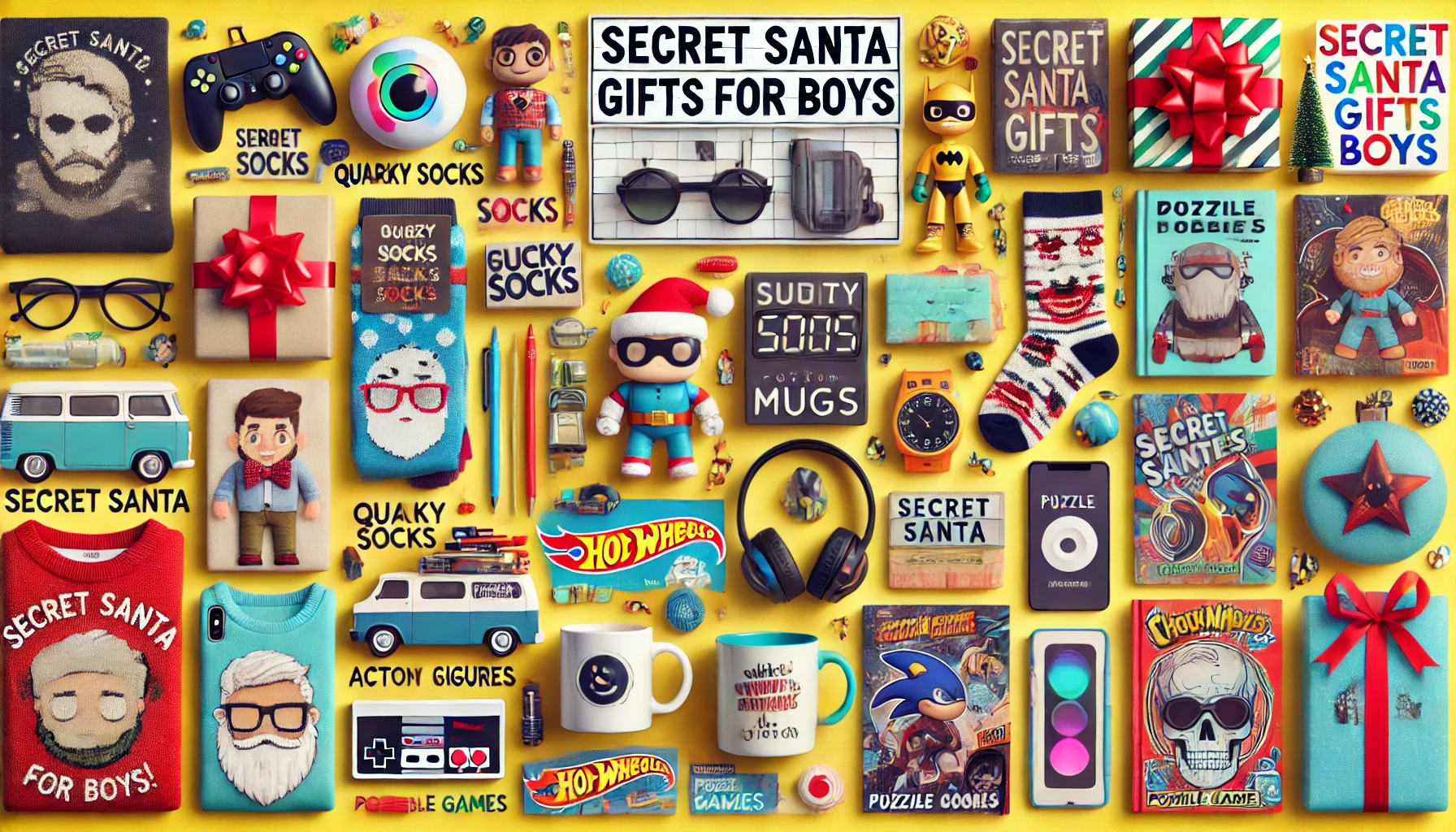 Read more about the article Secret Santa Gifts for Boys
