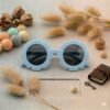 Custom Name Sunglasses for Girls | Personalized Kids Stylish Shades 5 custom name sunglasses for girls blue