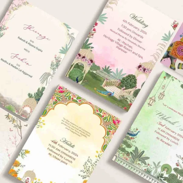 Custom wedding card printing near me