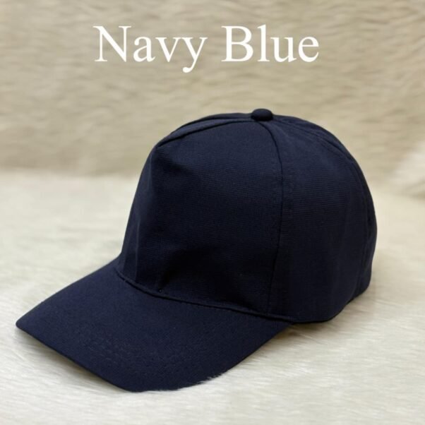 Navy blue customized cap